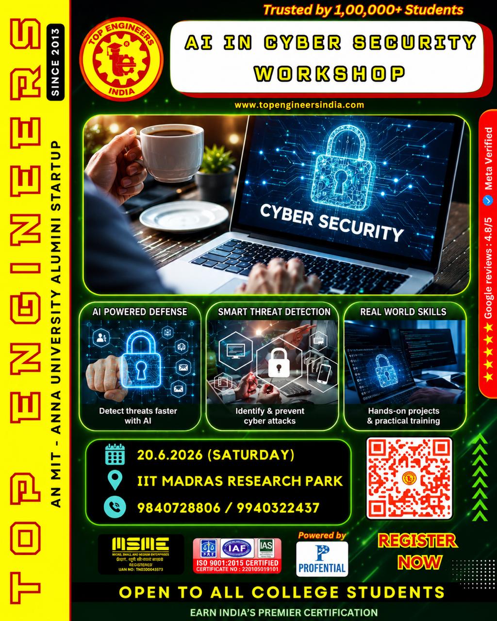 AI in Cyber Security Workshop 2026 Workshop Poster 